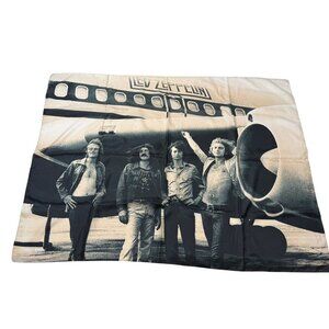 Led Zeppelin Scarf Wall Hanging‎ by Mythgem 2006 Rock Collectible Retro